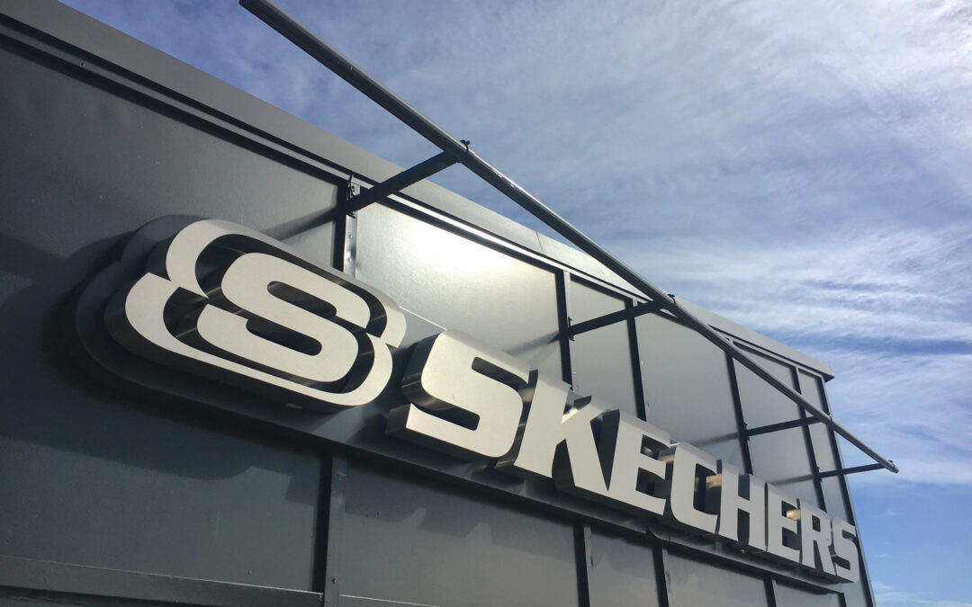 Skechers logo LED upgrade