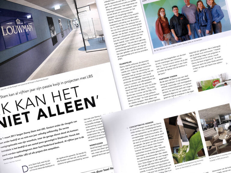 LBS in vakblad Sign Benelux